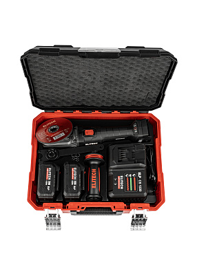 Шлифмашина угловая аккумуляторная ELITECH HD CAG 2012DSL 20 В, 125 мм, 2х4,0 Ач - фото 13