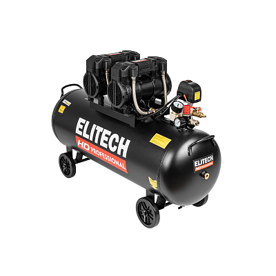 Компрессор безмасляный ELITECH HD ACF 500-100S 2,9кВт, 500л/мин, 100л - фото 4