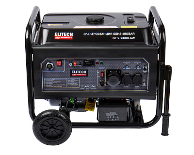 Генератор бензиновый GES 8000EAW - фото 3