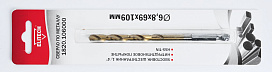 Сверло 6.8х109 HSS-G+TiN HEX1/4' 1820.106000