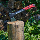 Легкая рукоять из фибергласса с дополнительным покрытием нейлоном не скользит в руках и амортизирует удар, снижая нагрузку на руки.