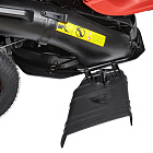 Сбор в травосборник или выброс скошенной травы вбок в стандартной комплектации