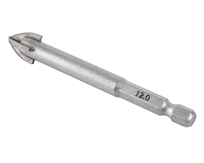 Сверло 12х85мм HEX1/4'' стекло 1820.105200 - фото 4