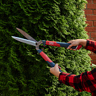 Эргономичные ручки с покрытием из нескользящего материла для комфортного захвата.