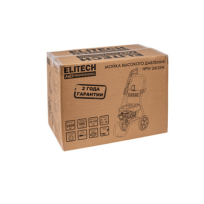 Мойка высокого давления ELITECH HD HPW 2413IW 2,4кВт, 105бар, 600л/час - фото 11