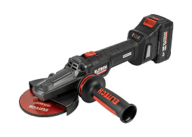 Шлифмашина угловая аккумуляторная ELITECH HD CAG 2012DSL 20 В, 125 мм, 2х4,0 Ач