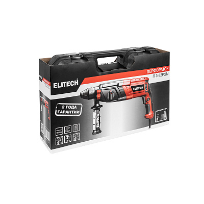 Перфоратор SDS-plus ELITECH П 3-32РЭМ 1050Вт, 3,4Дж - фото 14