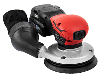 Шлифмашина эксцентриковая аккумуляторная ELITECH HD COS 2012SL 20 В, 125 мм, 2х2,0 Ач - фото 4