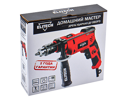 Дрель ударная ДУ 060РЭ (E2201.019.00) - фото 9