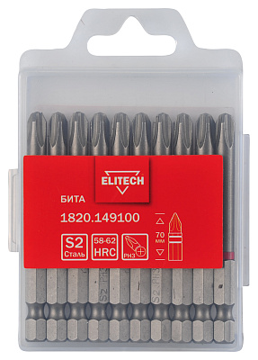 Бита PH3 70мм 1шт 1820.149100 - фото 1