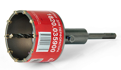 Коронка SDS+ 80мм бетон 1820.035900 - фото 1