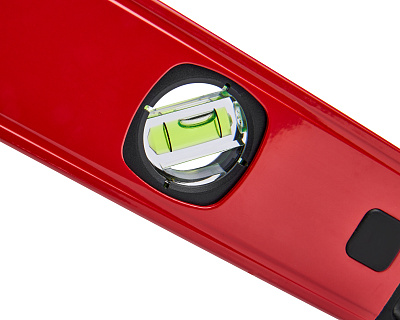 Уровень пузырьковый магнитный ELITECH  320103 80 см, 3 глазка - фото 4