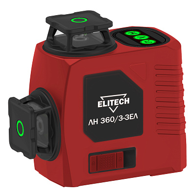 Нивелир лазерный ЛН 360-3-ЗЕЛ - фото 1