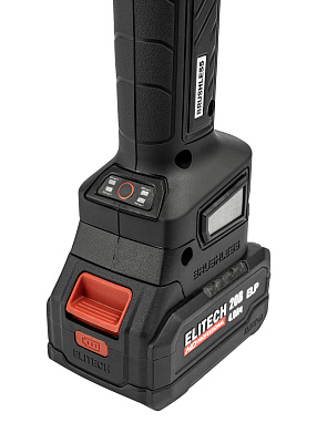 Шлифмашина угловая аккумуляторная ELITECH HD CAG 2012DSL 20 В, 125 мм, 2х4,0 Ач - фото 10