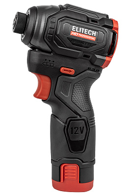 Винтовёрт аккумуляторный прямой ELITECH HD CS 1201L 12В, 145Нм, 2х2Ач - фото 6