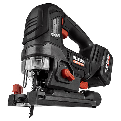 Лобзик аккмуляторный ELITECH HD CJS 2010LPLE 20В, 130мм, 1х4Ач - фото 3