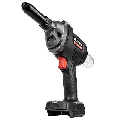 Пистолет заклепочный акк. ELITECH HD CRG 2063BL 20В, 6,4мм, без АКБиЗУ - фото 3