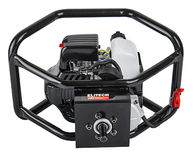 Мотобур бензиновый ELITECH HD EA 70D43 3,3л.с., 300мм - фото 8