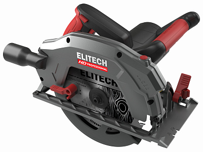 Пила дисковая ELITECH HD CS 1875E 1800Вт, 75мм - фото 1