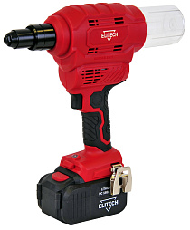 Пистолет заклепочный аккумуляторный ПЗА 18БЛ (E2208.004.01)