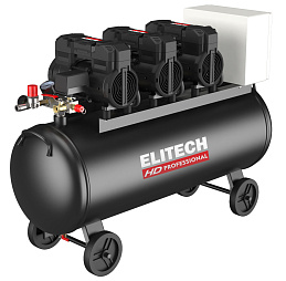 Компрессор безмасляный ELITECH HD ACF 750-100S 4,4кВт, 750л/мин, 100л