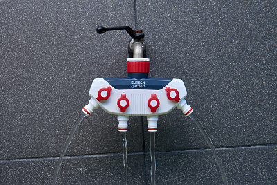 Распределитель  4-х канальный HF 002 - фото 6