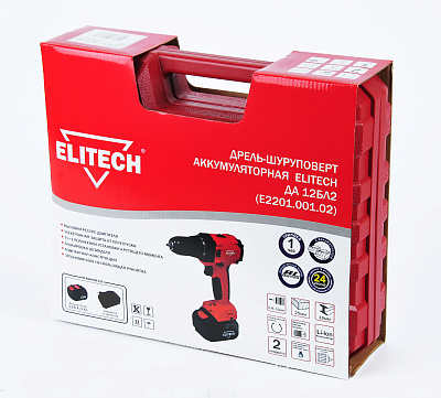 Дрель аккумуляторная ДА 12БЛ2 (E2201.001.02) - фото 4