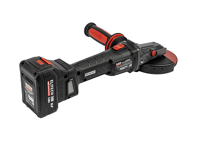 Шлифмашина угловая аккумуляторная ELITECH HD CAG 2012DSL 20 В, 125 мм, 2х4,0 Ач - фото 6